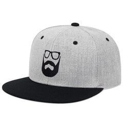 (pilka 3) Aukštos kokybės Uncle Beard beisbolo kepuraitė vyrams Snapback Kepurė vyriška moteriška vilna beisbolo kepurė Bone reguliuojama Trucker Gorras цена и информация | Женские шапки | pigu.lt