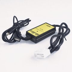 Automobilinis CD adapteris MP3 garso sąsaja AUX USB CD keitiklis (5+7)Pin, skirtas Toyota Camry Corolla RAV4 Yaris, skirtas Lexus IS 200 GS цена и информация | USB адаптеры для штатных магнитол | pigu.lt