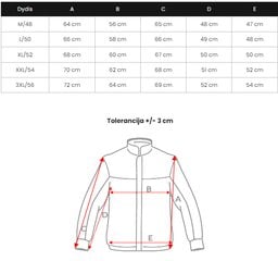 Vyriška chaki žieminė striukė Edi JS/31M5023/62Z-57591-XXXL kaina ir informacija | Sportinė apranga vyrams | pigu.lt