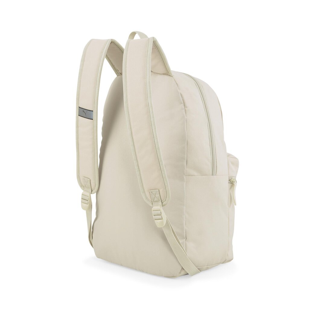 PUMA smėlios spalvos laisvalaikio kuprinė suaugusiems PUMA Phase Backpack Granola - 07548794 07548794.X kaina ir informacija | Moteriškos rankinės | pigu.lt