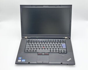 Nešiojamas kompiuteris Lenovo ThinkPad T520 15,6 1366x768 i5-2520M 4GB SSD 250GB Intel HD Graphics 3000 WINPRO RENEW 1h battery life kaina ir informacija | Nešiojami kompiuteriai | pigu.lt