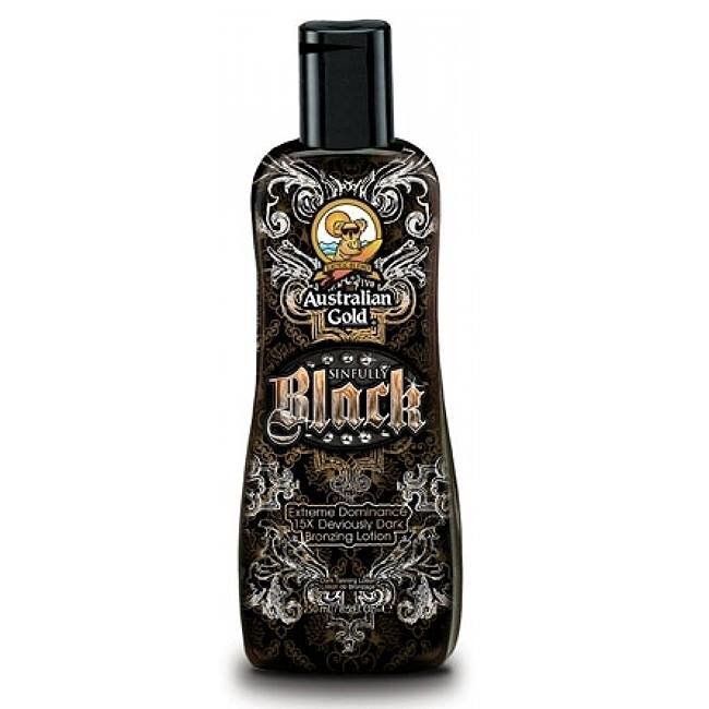 Soliariumo įdegio losjonas Australian Gold Sinfully Black, 250 ml цена и информация | Soliariumo kremai | pigu.lt