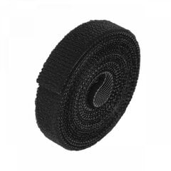 Daugiafunkcinė Velcro tvirtinimo juosta Bradas ROLKA T, 9,5 mm x 2 m, black цена и информация | Садовые инструменты | pigu.lt