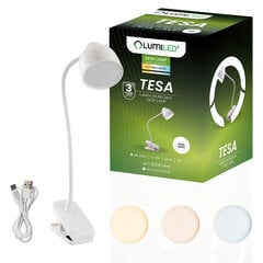 LED stalinė lempa 7W CCT Dimmable Tesa White Lumiled kaina ir informacija | Staliniai šviestuvai | pigu.lt