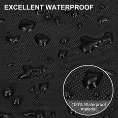 Sodo baldų užvalkalas, vandeniui atsparus apsauginis dangtis, sodo stalas UV atsparus tentas, lauko baldai, atsparus lietui ir dulkėms, tvirtas 420D Oxford audinys 120 x 120 x 74 cm kaina ir informacija | Saugos varteliai, apsaugos | pigu.lt