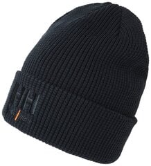 Megzta beanie Helly Hansen Oxford Beanie Navy, tamsiai mėlyna kaina ir informacija | Vyriški šalikai, kepurės, pirštinės | pigu.lt