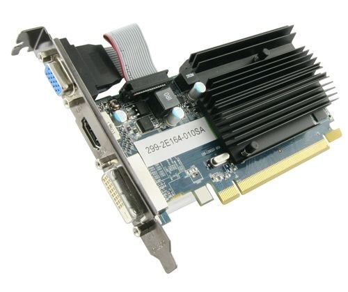 Sapphire AMD/ATI Radeon HD6450 1GB GDDR3 PCIE 11190-02-10G BULK kaina ir informacija | Vaizdo plokštės (GPU) | pigu.lt