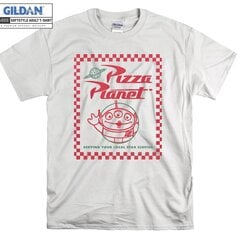 Toy Story Alien Pizza Planet Box T shirt T-shirt kaina ir informacija | Vyriški marškinėliai | pigu.lt