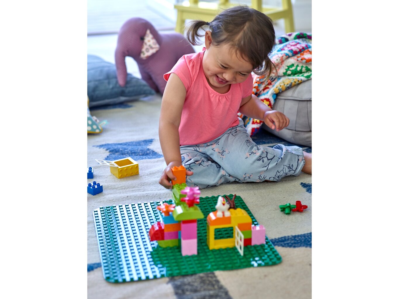 2304 LEGO® DUPLO Didelė konstravimo plokštė kaina ir informacija | Konstruktoriai ir kaladėlės | pigu.lt