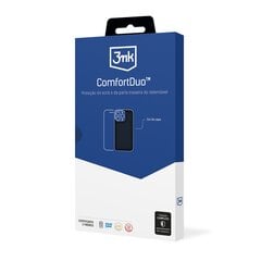 Dėklo ir apsauginio stikliuko rinkinys 3mk ComfortDuo Matt Black Apple iPhone 15 Pro kaina ir informacija | Apsauginės plėvelės telefonams | pigu.lt