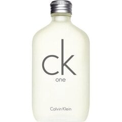 Туалетная вода Calvin Klein CK One EDT для женщин/мужчин 200 мл цена и информация | Женские духи | pigu.lt