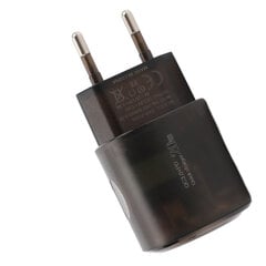 Зарядное устройство USB C Wall Charger 20 Вт USB C Charge Block Dual Port PD USB C Charge Block для Galaxy S23 S23 Ultra S23+ для IOS 15 14 13 12 Series 100‑240 В EU Plug цена и информация | Зарядные устройства для телефонов | pigu.lt