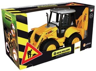 Vaikiškas traktorius su eskavatoriumi ir krovimo kaušu New Holland 40430 kaina ir informacija | Žaislai berniukams | pigu.lt