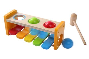 Ксилофон - игра с мячом цена и информация | Игрушки для малышей | pigu.lt