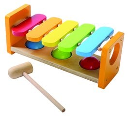 Medinis ksilofonas 2in1 Gerardo's toys 39268 kaina ir informacija | Žaislai kūdikiams | pigu.lt