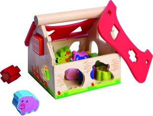 Деревянный дом цена и информация | Игрушки для малышей | pigu.lt