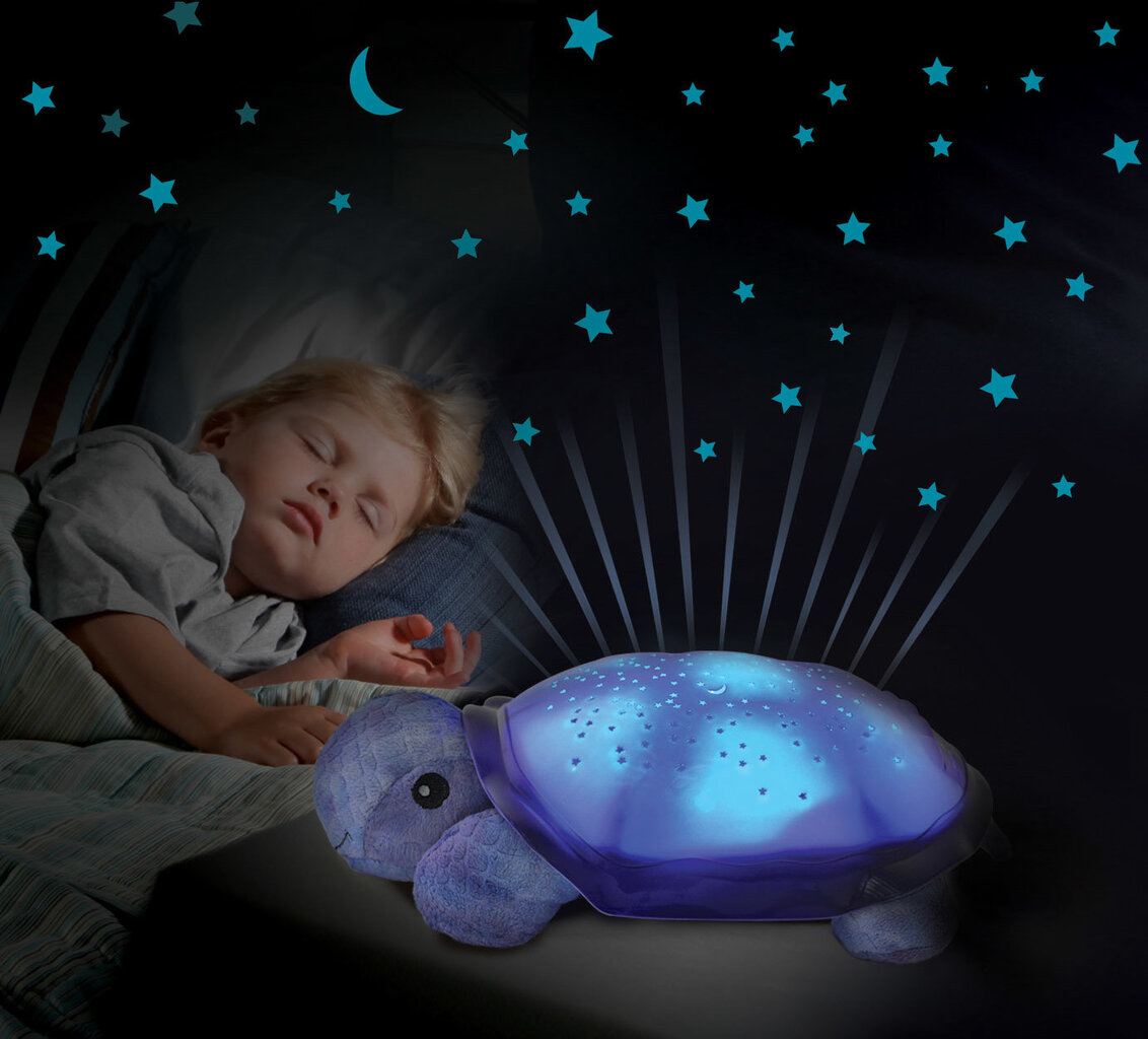 Šviesos projektorius Cloud B Twilight Turtle™ - Purple 36571 цена и информация | Žaislai kūdikiams | pigu.lt