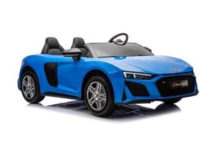 Dvivietis vaikiškas elektromobilis Audi Spyder R8 Lift, mėlynas kaina ir informacija | Elektromobiliai vaikams | pigu.lt