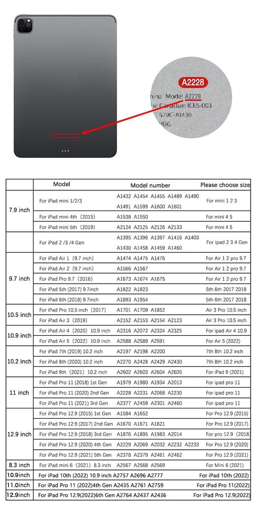 Magnetinis "iPad" dangtelis ir stovas Rožinis auksinis "iPad Pro 11 2022 kaina ir informacija | Planšečių, el. skaityklių dėklai | pigu.lt