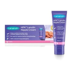 Kremas skausmingiems speneliams HPA® Lanolin, 40 ml kaina ir informacija | Žindymo prekės | pigu.lt