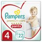 Sauskelnės-kelnaitės PAMPERS Premium Care Pants, 4 dydis, 22 vnt. цена и информация | Sauskelnės | pigu.lt