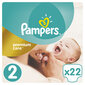 Sauskelnės PAMPERS Premium Care, 2 dydis, 22 vnt. цена и информация | Sauskelnės | pigu.lt