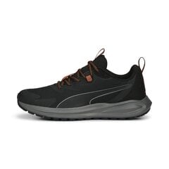 PUMA juodos spalvos treniruočių batai vyrams Twitch Runner Trail PUMA Black-Chil - 37696108 37696108.44 kaina ir informacija | Kedai vyrams | pigu.lt