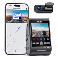 Viofo A229 Plus 2CH kaina ir informacija | Vaizdo registratoriai | pigu.lt