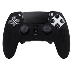 Juodas neslystantis minkštas silikoninis apsauginis dangtelis, skirtas PS5 Edge Controller Skin Gamepad Joystick Žaidimų priedai, skirti DualSense Edge Dėkliams цена и информация | Аксессуары для компьютерных игр | pigu.lt