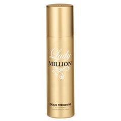 Purškiamas dezodorantas Paco Rabanne Lady Million moterims 150 ml kaina ir informacija | Paco Rabanne Kvepalai, kosmetika | pigu.lt