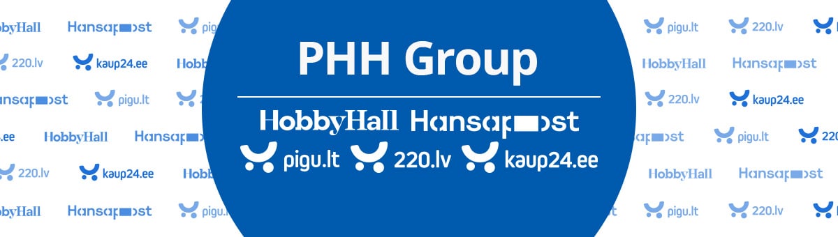 Pigu“ ir „Hobby Hall Group“ junginiui suteiktas „PHH Group“ vardas 