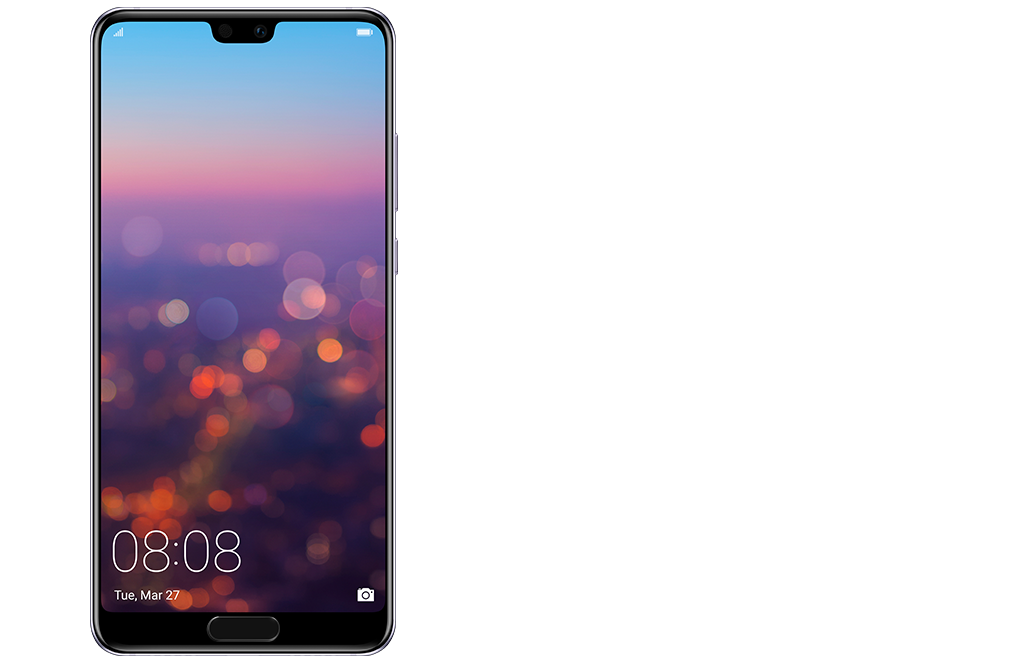 Huawei P20 Pro fullview display ultra-thin bezels