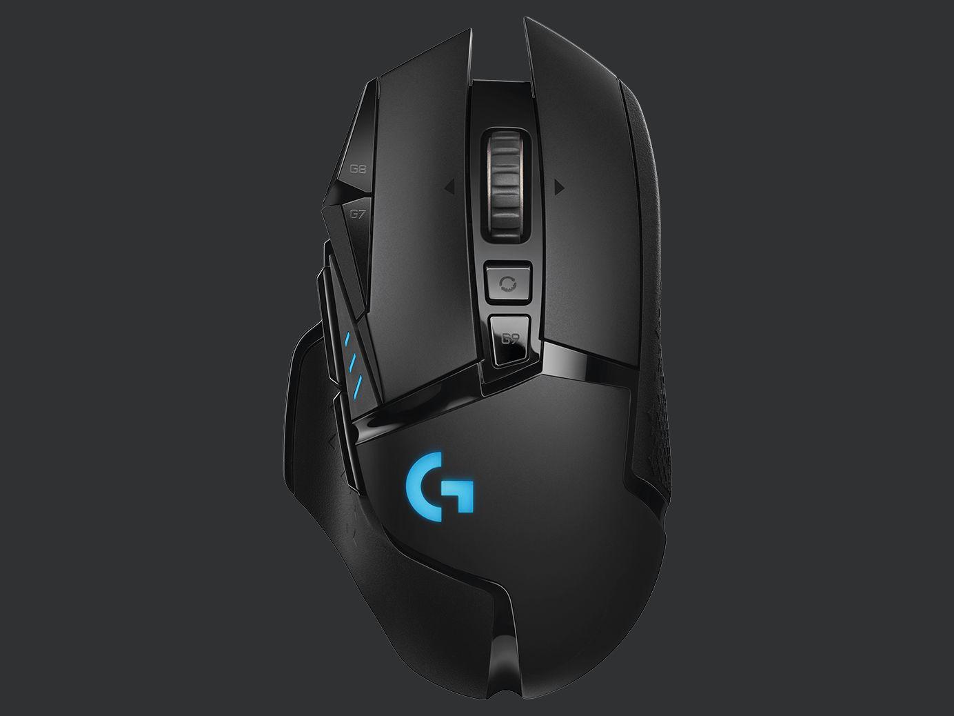 Logitech G502, juoda internetu