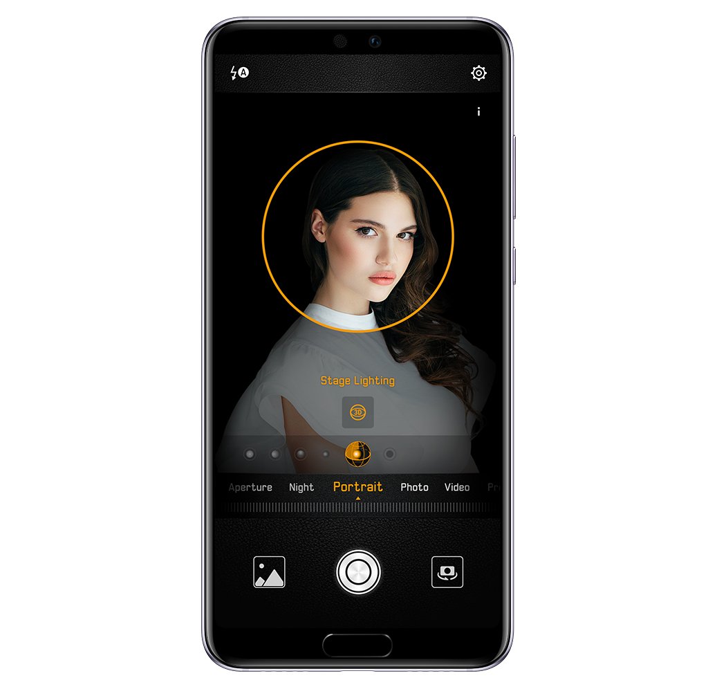Huawei P20 Pro 3D portrait lighting feature