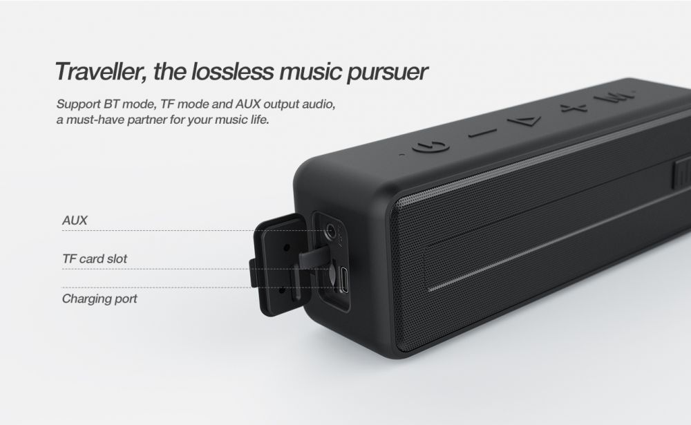 Accessories Bluetooth speakers Traveler W1 Wireless Speaker  black