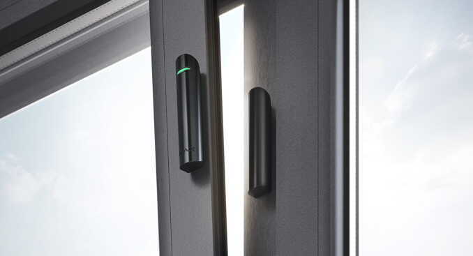 DoorProtect Plus - Wireless magnetic opening detector with shock and tilt  sensor | Ajax Systems