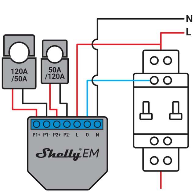 Shelly CT 50 - srovės transformatorius