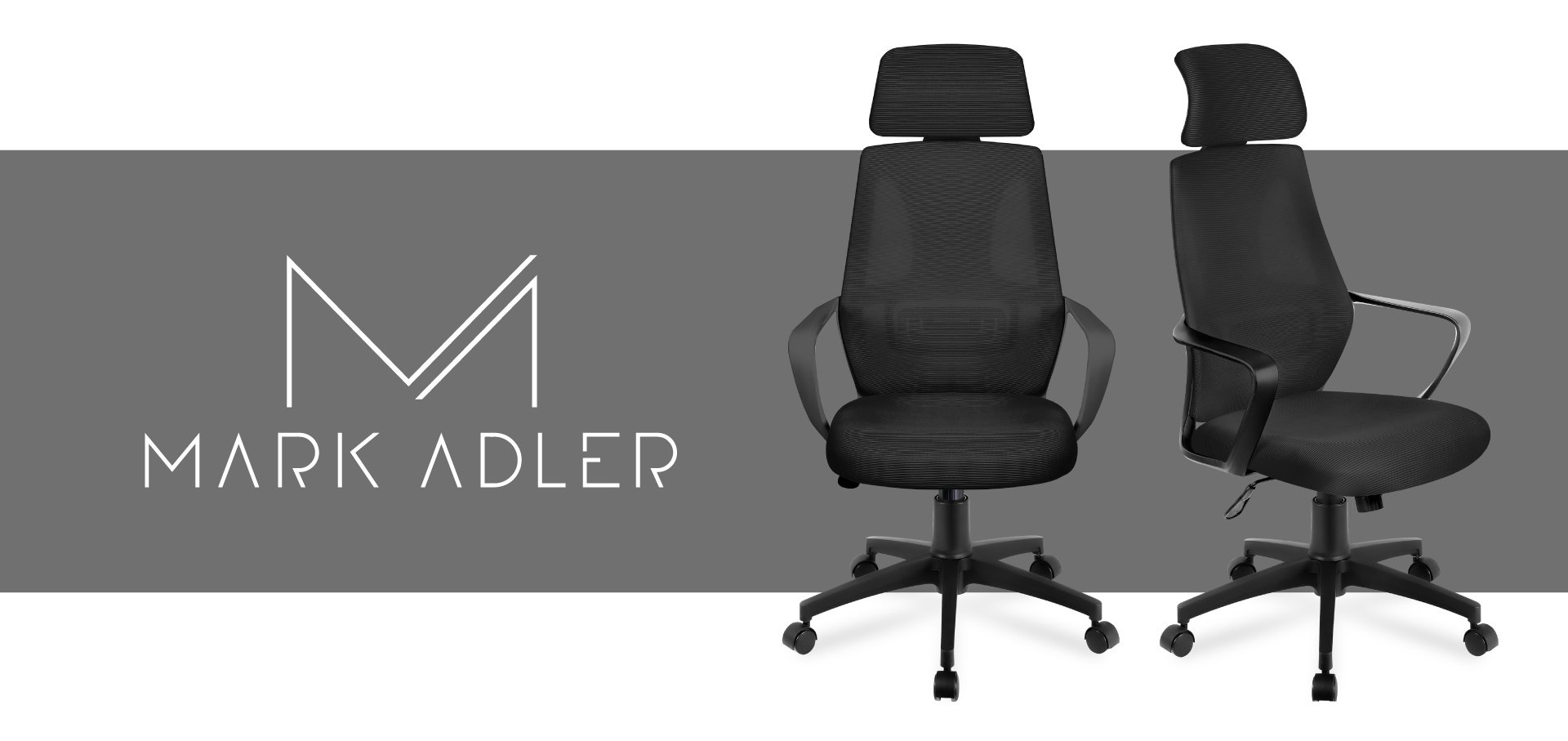 Banner fotela biurowego Mark Adler 2.8 Black