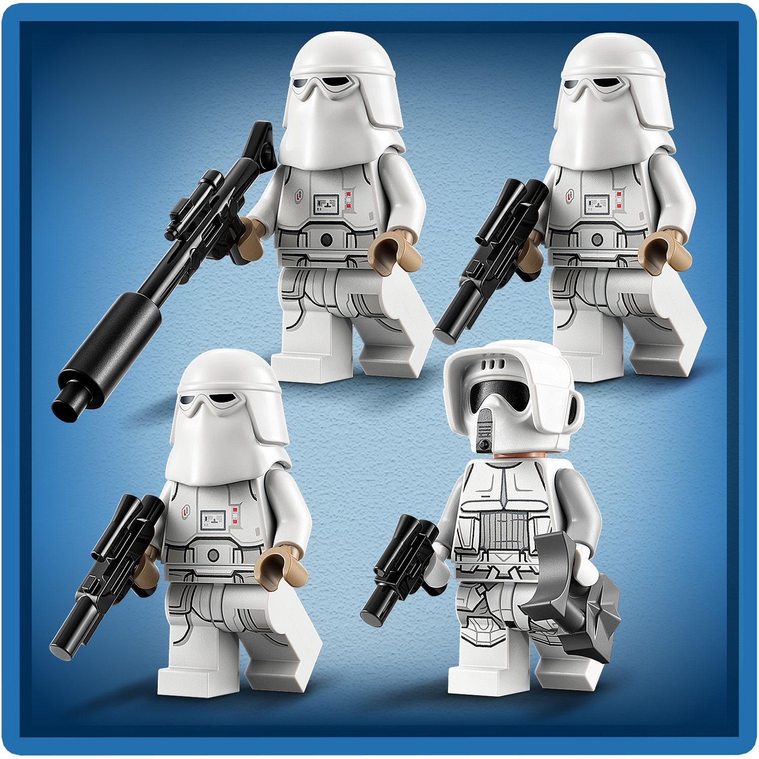 4 LEGO® minifigūrėlės