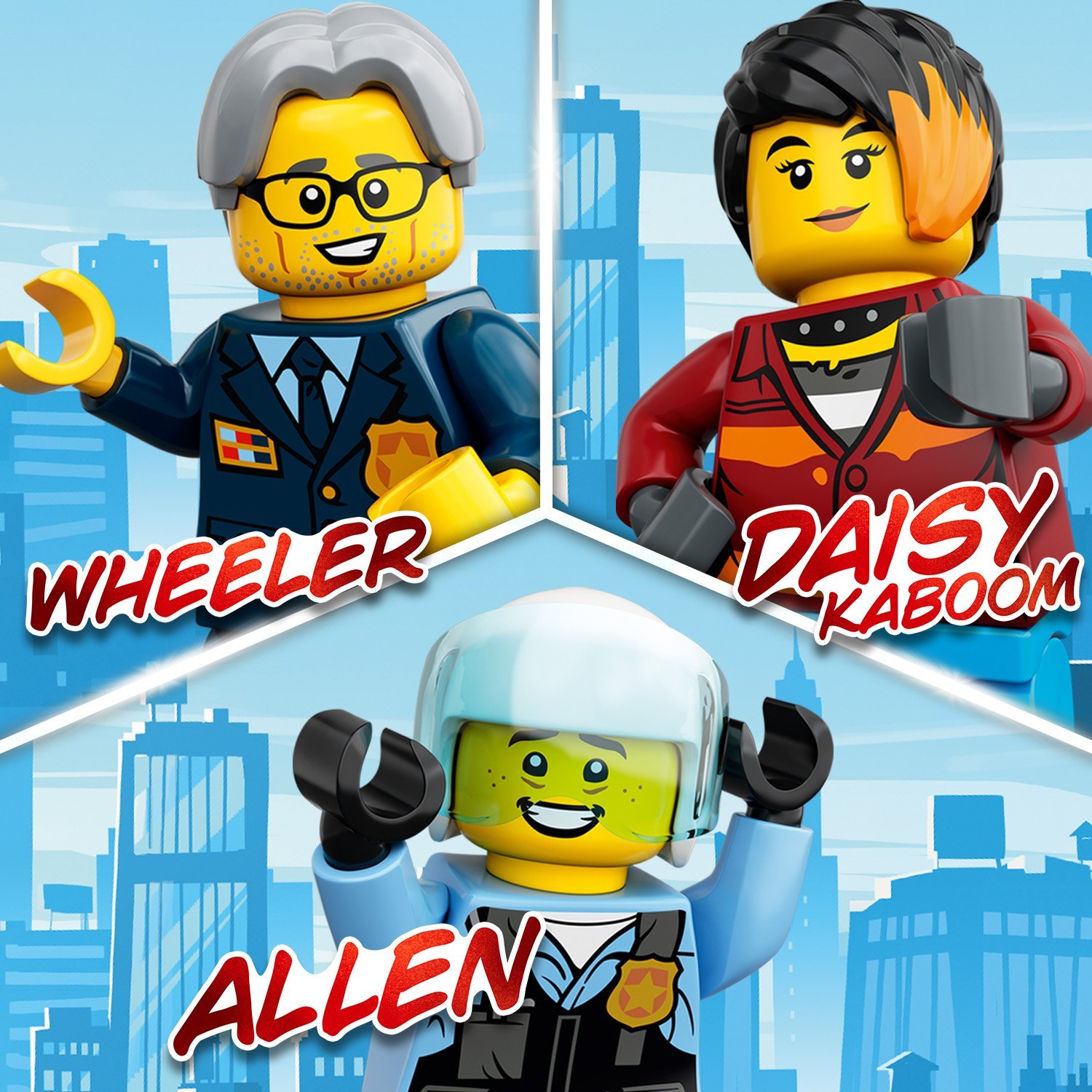 LEGO® City TV personažai