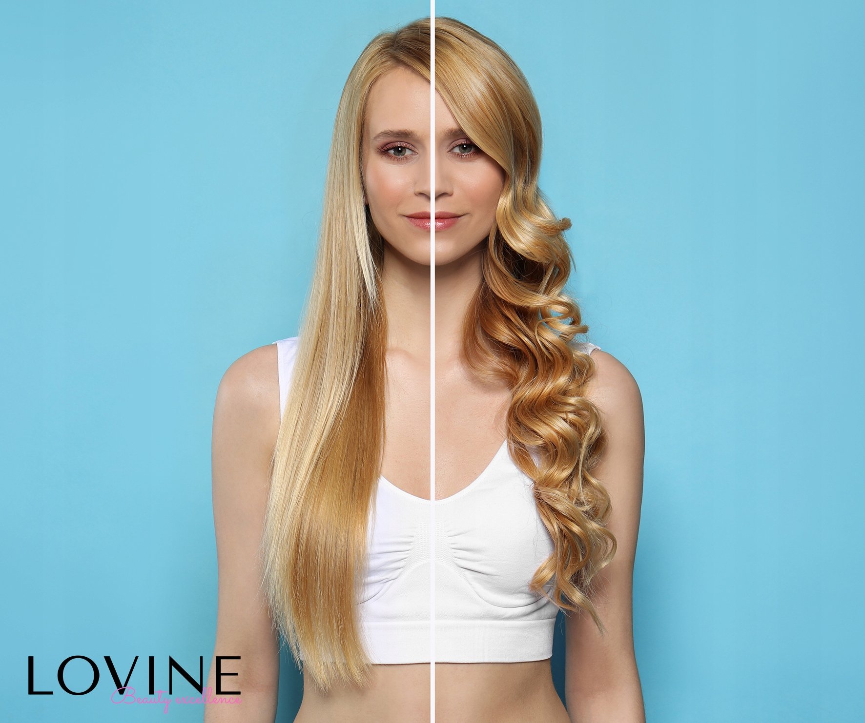 2in1 PLAUKŲ TIESINtuvas LOVINE Keraminis modelis Double Twist