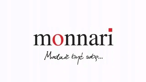 Monnari Torebka Listonoszka Czarna logotipas Zawieszka Brand Monnari