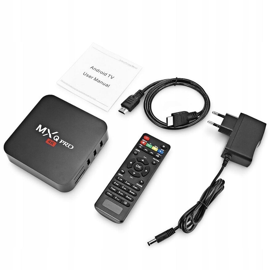 SMART TV BOX 8GB MXQ PRO 4K DECODER Android 7.1 EAN 5904094223800