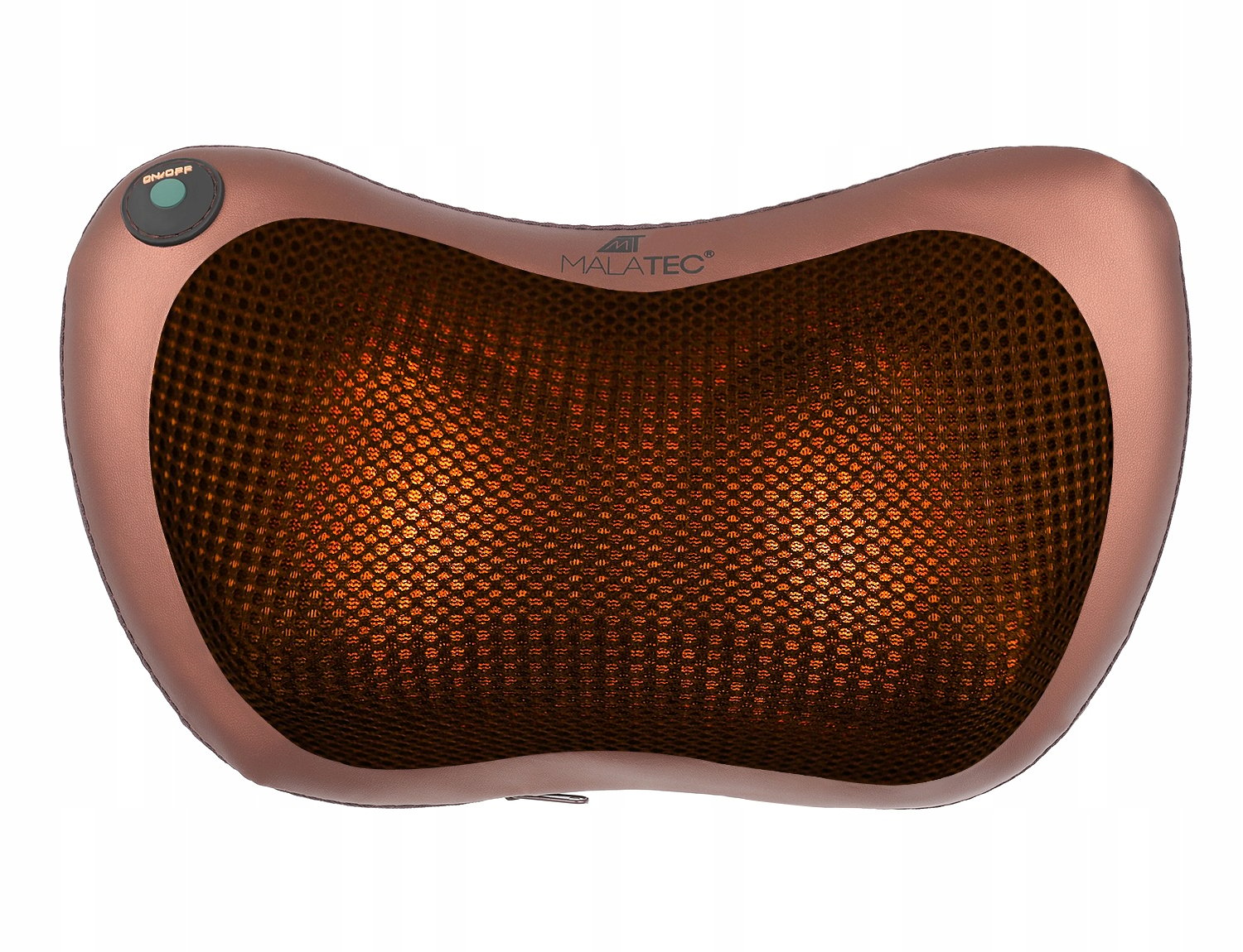 Shiatsu Massager Pillow Neck Massage Back Body Dominuojanti spalva: smėlio ir ruda