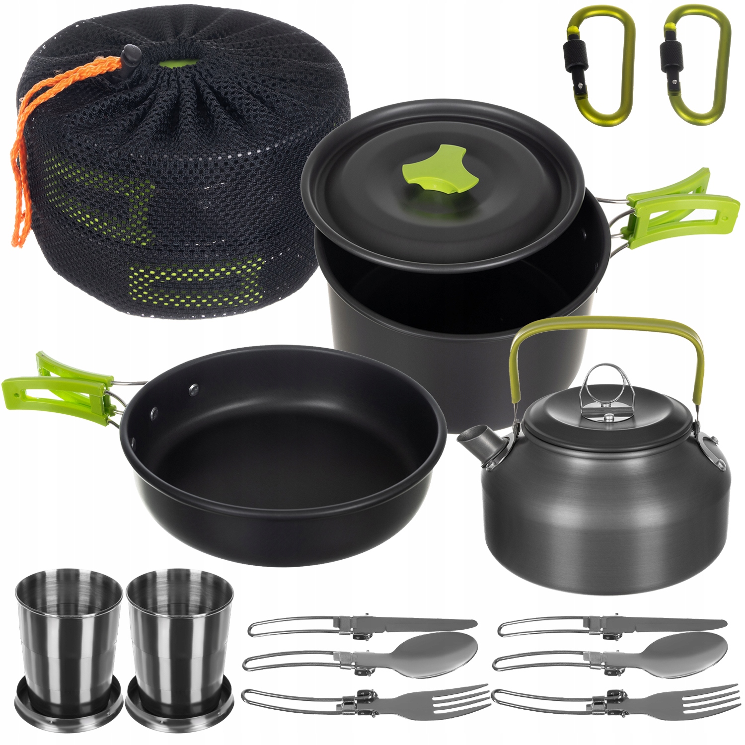 Turistiruokasarja 18in1 Camping Pot XL