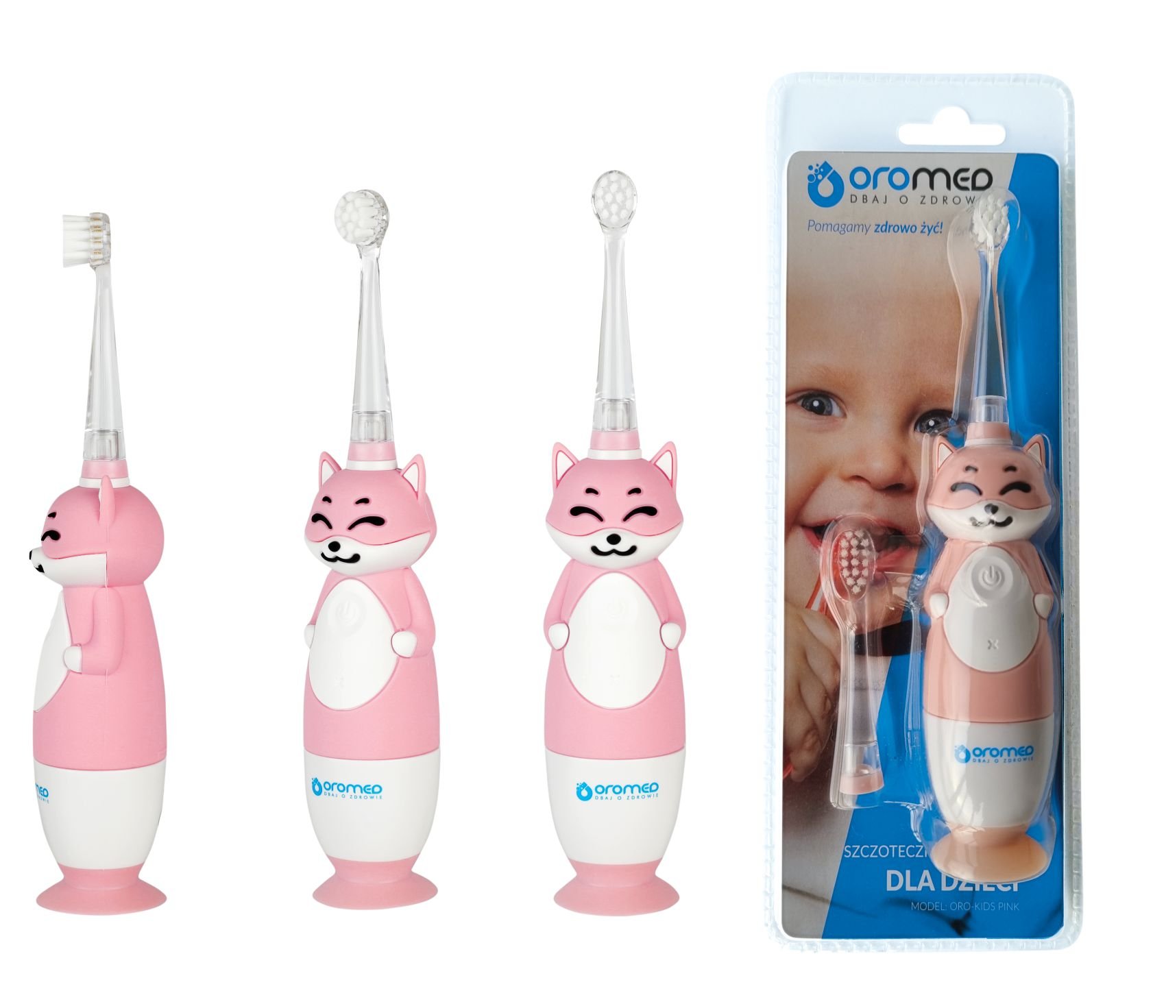 ORO BABY Sonic -hammasharja 0-3 vuotiaille lapsille