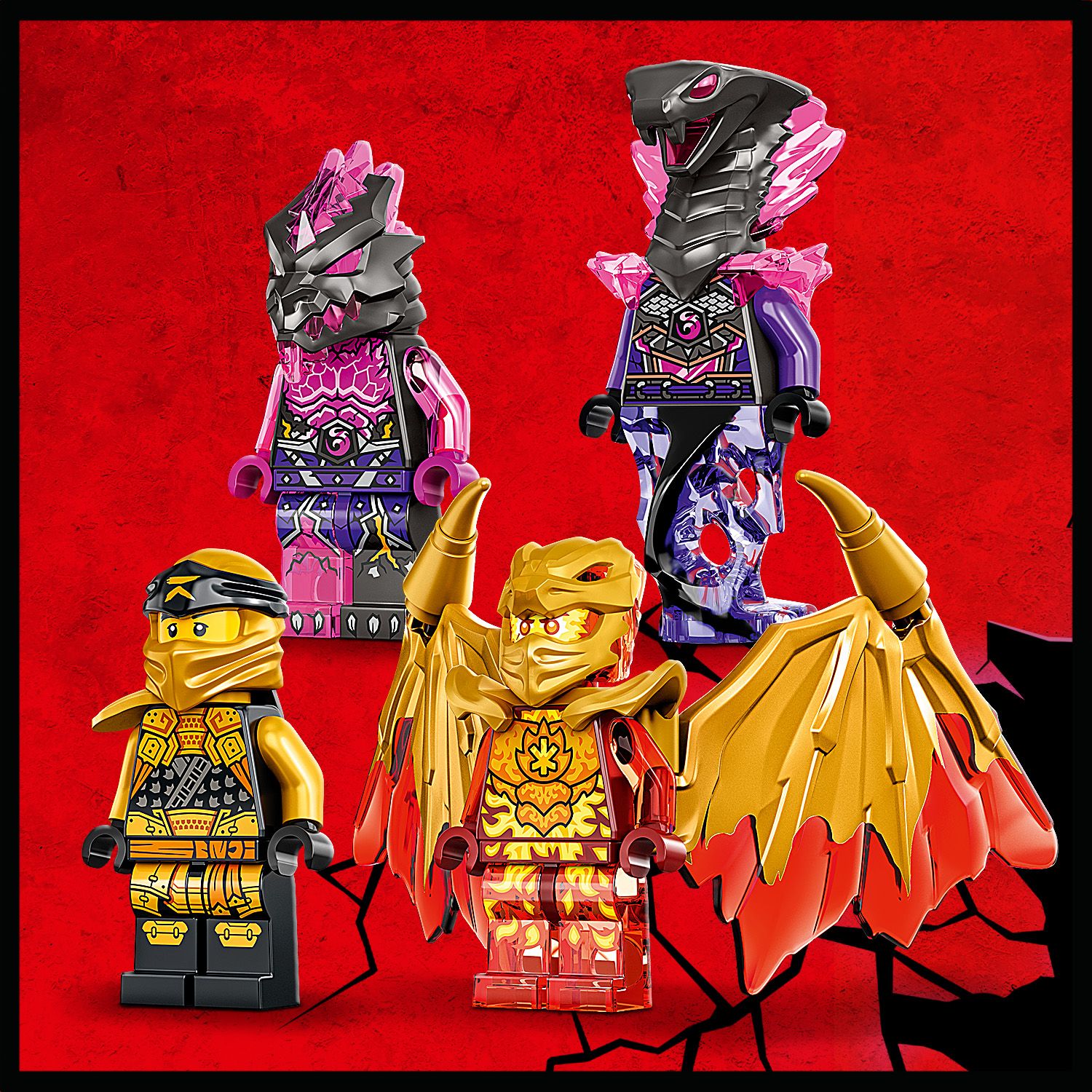 4 minifigūrėlės