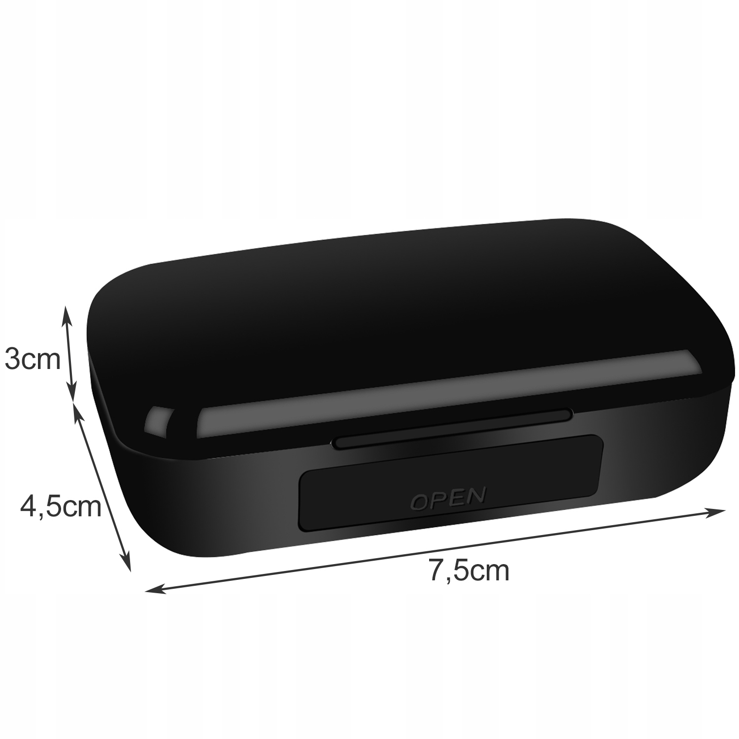 Belaidės Bluetooth LCD ausinės su Powerbank gamintojo kodu 00014154