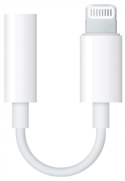 Lightning jack iPhone 7 8 X adapteris