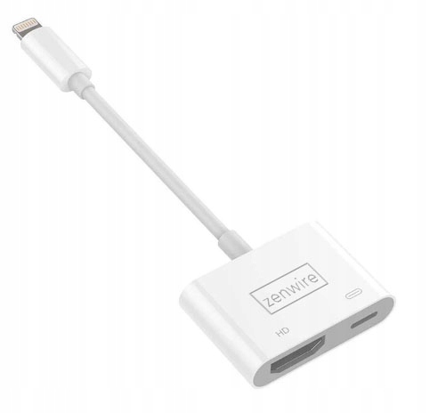 PRZEJŚCIÓWKA Adapter AV Lightning HDMI iPhone iPad